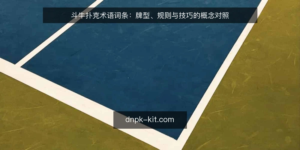 斗牛扑克术语词条:牌型、规则与技巧的概念对照 — 先分清术语集合:斗牛扑克到底指哪些概念 配图